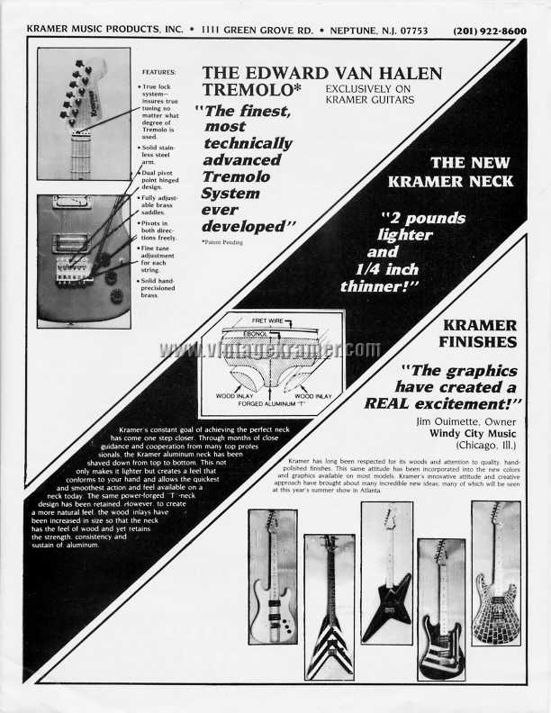 1982 Kramer Catalog