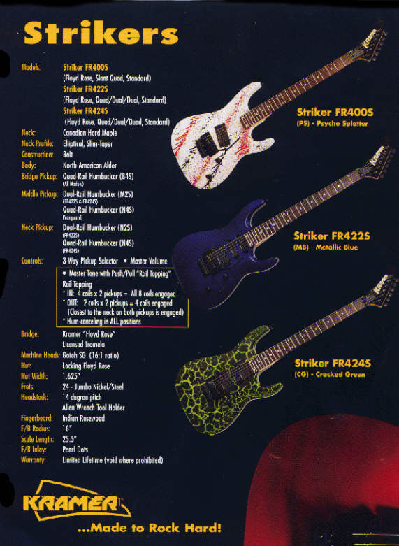 Musicyo Kramer Guitars