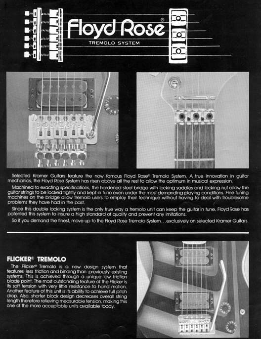 1983 Kramer Catalogs and Flyers